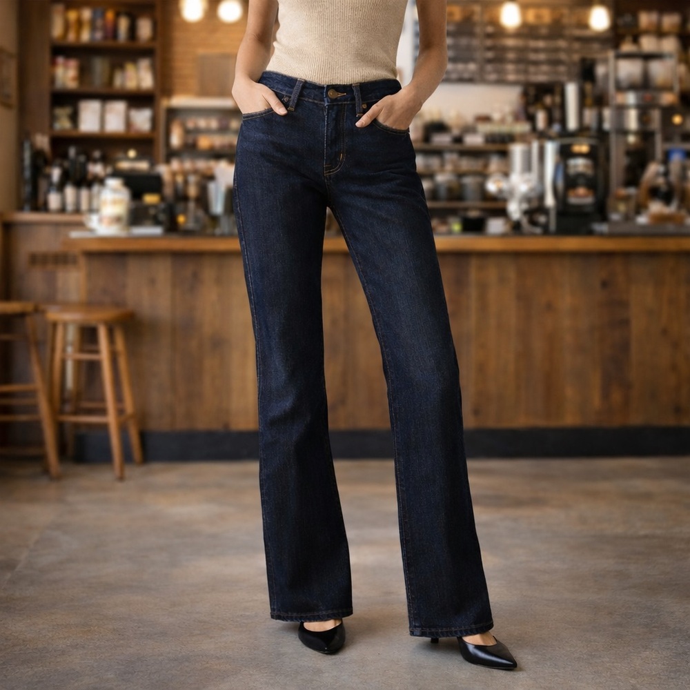 AG Adriano goldscmeid the angel bootcut jeans Womens size 28 dark wash USA flare